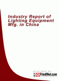 Industry Report of Lighting Equipment Mfg. in China