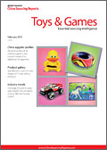 China Sourcing Report: Toys & Games